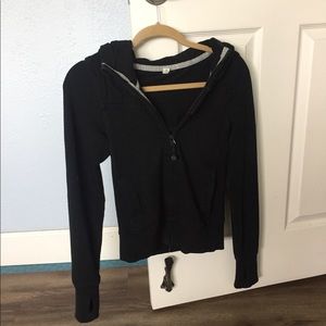 Lululemon Black zippered  jacket